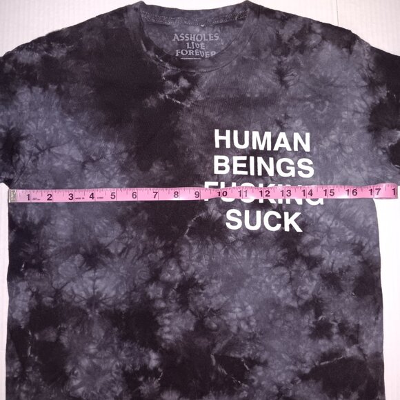 ASSHOLES LIVE FOREVER TIE-DYE SHORT SLEEVE TEE - Picture 3 of 9